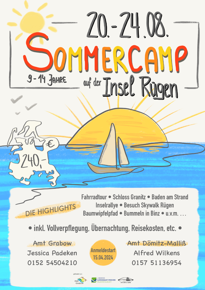 Sommercamp 2024 für Kinder und Jugendliche