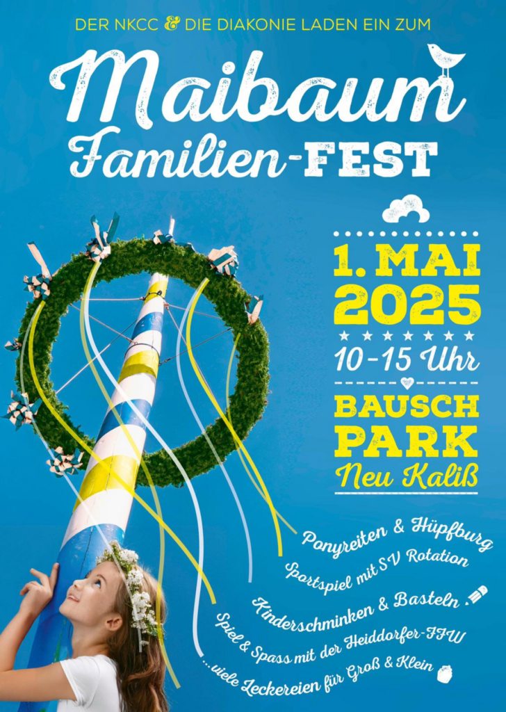 Maibaum Familen-Fest am 01.05.2025