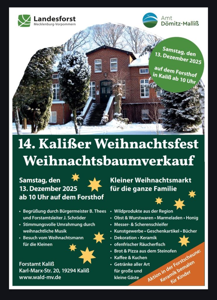 14. Kalißer Weihnachtsfest mit Weihnachtsbaumverkauf